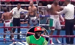 Võ sĩ  "Độc cô cầu bại " Mayweather đòi thay trọng tài vì bị bắt lỗi