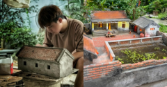 Chàng trai gen Z đam mê “thu nhỏ” làng quê Việt Nam