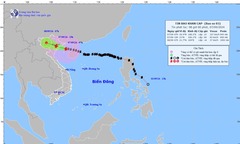 9h sáng nay 7/9, bão số 3 Yagi cách Quảng Ninh hơn 100km