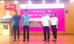 Agribank chung sức cùng các địa phương và người dân khắc phục hậu quả của cơn bão số 3