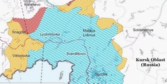 Chiến sự Nga – Ukraine: Xuất hiện bản đồ hé lộ cuộc phản công của Nga ở Kursk