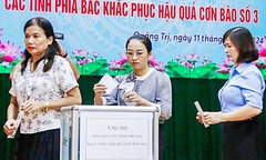 Mặt trận Tổ quốc Việt Nam sao kê tài khoản ủng hộ đồng bào thiệt hại do bão số 3