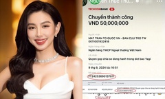  "Check VAR " sao kê: Sự thật thông tin Thùy Tiên không chuyển 50 triệu như tuyên bố