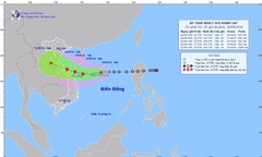 Áp thấp nhiệt cách Hoàng Sa 250km, sắp mạnh thành bão số 4, giật cấp 10