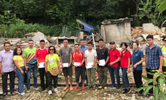 CLB Sách Vùng Cao cùng bà con vùng cao vượt qua khó khăn sau bão lũ