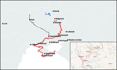 Chiến sự Nga – Ukraine: Bản đồ hé lộ bước tiến của Nga gần 4 thị trấn quan trọng