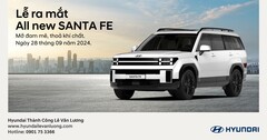 ALL NEW SANTAFE 2024 chính thức ra mắt tại Việt Nam