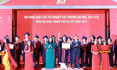 Tuyên dương 100 thủ khoa xuất sắc tốt nghiệp các trường đại học, học viện