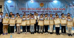 Việt Nam giành 24 huy chương trong kỳ thi Olympic Toán và Khoa học quốc tế 2024