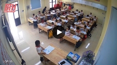 Vụ cô giáo đánh bầm tím lưng học sinh lớp 1: Video từ camera trong lớp hé lộ sự thật gây  "sốc "