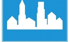 Biển báo khu dân cư và những lưu ý để không bị phạt