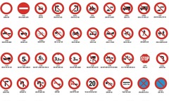 Các biển báo cấm xe tải cần nhớ