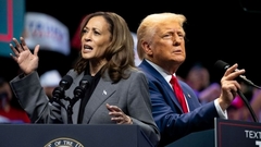 Bầu cử Tổng thống Mỹ 2024: Ông Trump và bà Harris giằng co quyết liệt trong chặng nước rút