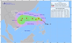 Tin tức bão Trami mới nhất: Khi nào bão Trami đi vào Biển Đông?