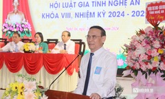 Hội Luật gia tỉnh Nghệ An: “Đoàn kết - Dân chủ - Phát triển vì nhân dân, vì công lý”