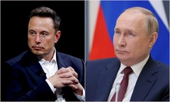 Tổng thống Putin và tỷ phú người Mỹ Elon Musk thường xuyên liên lạc từ cuối năm 2022?