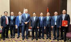 Thủ tướng Chính phủ Phạm Minh Chính chứng kiến Lễ trao văn kiện hợp tác giữa PV GAS và Zarubezhneft