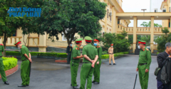An ninh thắt chặt phiên toà xét xử cựu Bí thư Tỉnh uỷ Bắc Ninh Nguyễn Nhân Chiến và các đồng phạm