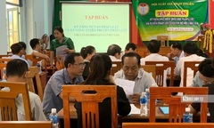 Hội Luật gia tỉnh Bình Thuận tổ chức tập huấn kỹ năng phổ biến, giáo dục pháp luật