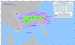 Tin bão YINXING mới nhất ngày 6/11: Giật cấp 16, sắp mạnh thành siêu bão và tiến thẳng vào biển Đông