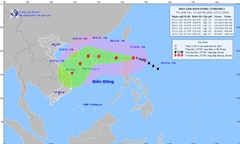 Tin bão Yinxing: Yinxing tiệm cận siêu bão, khắp dải miền Trung mưa lớn