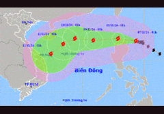 Thời tiết hôm nay ngày 9/11: Bão số 7 có khả năng suy yếu, di chuyển  "kỳ lạ "