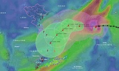 Tin bão số 7 mới nhất: Bão Yinxing giật cấp 17 đang  "quần thảo " Biển Đông, sẽ ảnh hưởng thế nào?