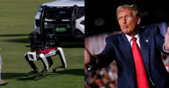 Mật vụ Mỹ điều chó robot  "giá trị  khủng " bảo vệ an toàn cho ông Trump