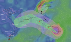 Bão Man-yi tăng cấp thành siêu bão, chuẩn bị đổ bộ Philippines, cảnh báo sóng cao tới 14 m