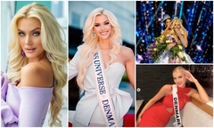 Mê đắm nhan sắc đẹp hút hồn của Miss Universe 2024 Victoria Kjær Theilvig