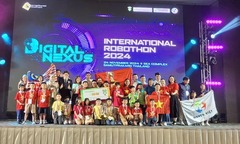 Học sinh Việt Nam đoạt giải cao trong Cuộc thi Robothon Quốc tế 2024