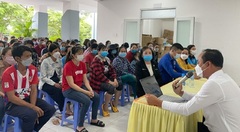 Hội luật gia Bình Dương khéo léo lồng ghép tuyên truyền pháp luật