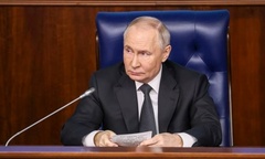 Tổng thống Putin bắt đầu buổi họp báo cuối năm, nhận hơn 2 triệu câu hỏi