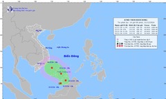 Áp thấp nhiệt đới hình thành trên Biển Đông, miền Trung mưa xối xả trong tuần tới