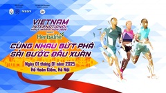 Cuộc đua giữa Trung Cường và Nguyên Thanh được chờ đợi trên đường chạy Vietnam International Half Marathon 2025 powered by Herbalife