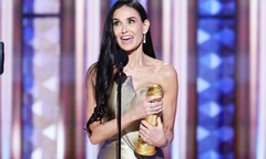 Quả cầu Vàng 2025: Demi Moore tạo nên bất ngờ lớn, “Squid Game” trắng tay