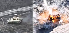  "Chim sắt cảm tử " trút đòn chí mạng, xóa sổ  "báo thép " Bradley của Ukraine ở Kursk