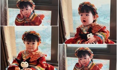 Hoa hậu Đỗ Mỹ Linh khoe con gái xinh như búp bê,  "hội mẹ bỉm " xuýt xoa bởi chi tiết này!