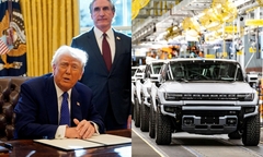 Loạt “đòn” thuế quan mới của ông Trump khiến ngành công nghiệp ô tô như  "ngồi trên đống lửa "