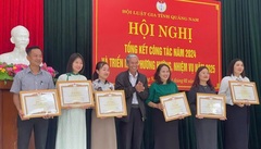 Hội Luật gia Quảng Nam có nhiều đóng góp xây dựng chính sách và pháp luật