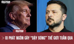 10 phát ngôn gây  "dậy sóng " thế giới tuần qua:  Loạt tin  "sét đánh ngang tai " bủa vây Tổng thống Zelensky