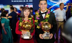 Nguyễn Tiến Linh giành danh hiệu Quả bóng vàng nam 2024