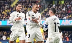 Mbappe  "phá lưới " Villarreal, Real Madrid  "xưng vương " La Liga