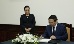 Thủ tướng Phạm Minh Chính sẽ đến Lào dự lễ truy điệu Đại tướng Khamtay Siphandone