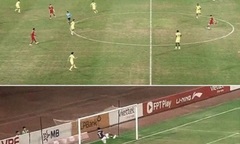 Cầu thủ V-League  "chơi lớn " với cú sút từ giữa sân, mạng xã hội  "bùng nổ " vì siêu phẩm mãn nhãn