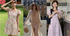 Kiểu đầm hoa mà bạn nên tránh diện đến nơi công sở