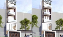 Tư vấn xây nhà 5 tầng có thang máy diện tích 8x12m