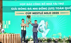 Nestlé MILO tiếp tục đồng hành cùng Giải Bóng đá Nhi đồng (U11) Toàn quốc 2025 