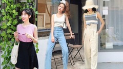Cách mặc áo sát nách gợi ý cho các cô nàng công sở ngày hè