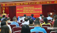 Đảng bộ Hội Luật gia Việt Nam tham dự trực tuyến Hội nghị toàn quốc quán triệt, triển khai thực hiện Nghị quyết Hội nghị Trung ương 11